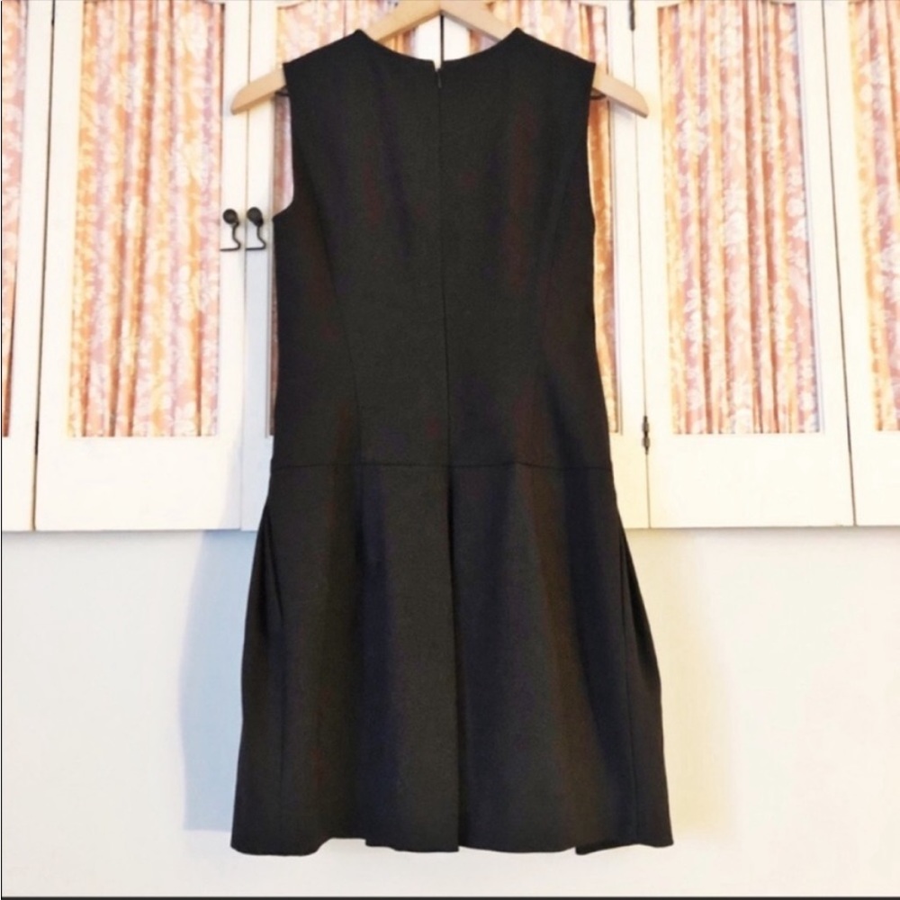 Vince. Black drop waist sleeveless dress size 0 - Picture 3 of 13